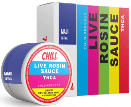 Chill Live Rosin Sauce THCA Maui - Sativa