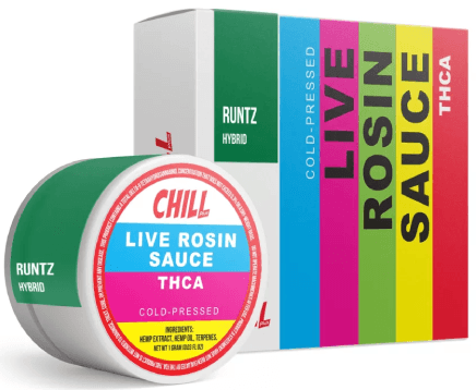 Chill Live Rosin Sauce THCA Runtz - Hybrid