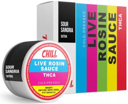 Chill THCA Live Rosin Sauce Sour Sangria - Sativa