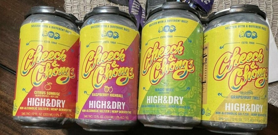 High & Dry Seltzer 4 pack